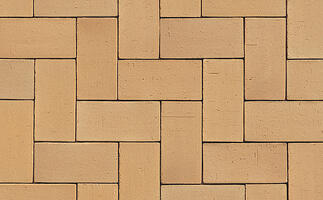  Тротуарная клинкерная брусчатка Muhr №02 Gelb-bunt, 200*100*40 мм: внешний вид